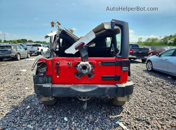 1C4BJWKG9GL271635 2016 JEEP WRANGLER Red Вид ззаду