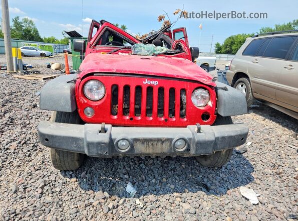 1C4BJWKG9GL271635 2016 JEEP WRANGLER Red Вид спереду