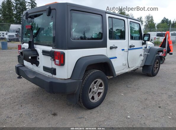 1C4BJWKGXGL200329 2016 JEEP WRANGLER UNLIMITED White უკანა მარჯვენა