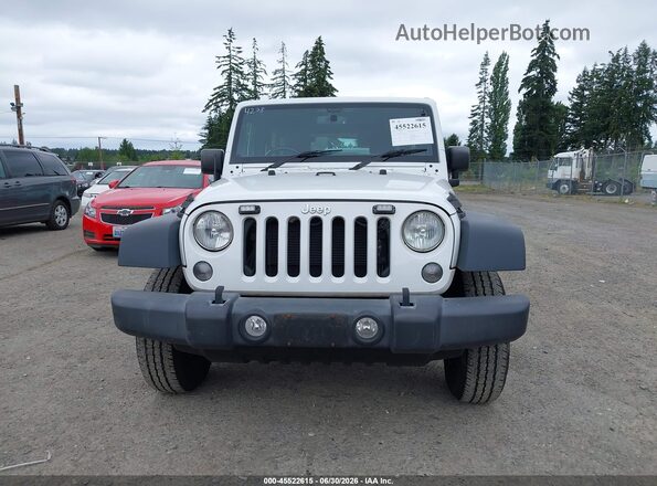 1C4BJWKGXGL200329 2016 JEEP WRANGLER UNLIMITED White ხელსაწყოთა პანელის ხედი
