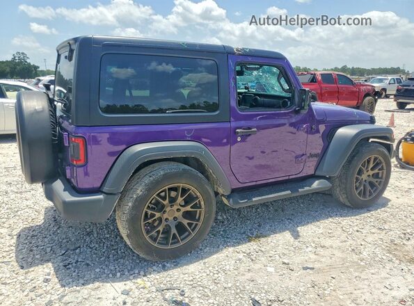 1C4GJXAN0PW571963 2023 JEEP WRANGLER Фиолетовый Задняя правая четверть