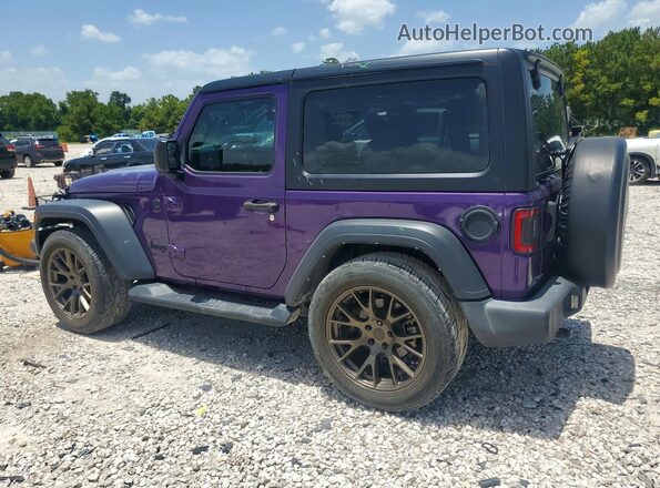 1C4GJXAN0PW571963 2023 JEEP WRANGLER Фиолетовый Задняя левая четверть