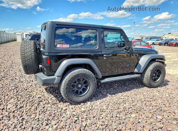 1C4GJXAN0PW679497 2023 JEEP WRANGLER Черный Задняя правая четверть