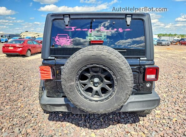 1C4GJXAN0PW679497 2023 JEEP WRANGLER Черный Вид сзади
