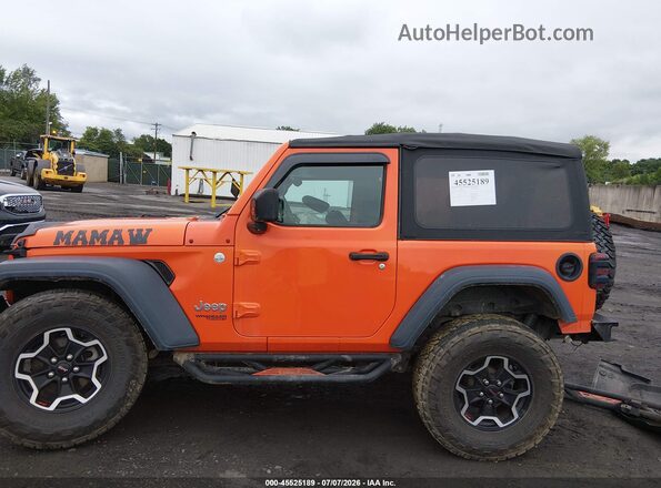 1C4GJXAN4KW542913 2019 JEEP WRANGLER Orange სალონის 360-გრადუსიანი ხედი