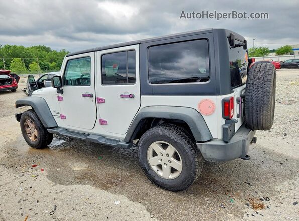 1C4HJWDG2GL235809 2016 JEEP WRANGLER White Հետևի ձախ