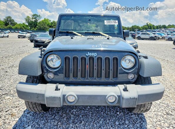 1C4HJWDG2GL291345 2016 JEEP WRANGLER Charcoal წინა ხედი