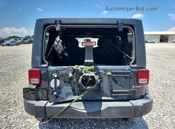 1C4HJWDG2GL291345 2016 JEEP WRANGLER Charcoal უკანა ხედი