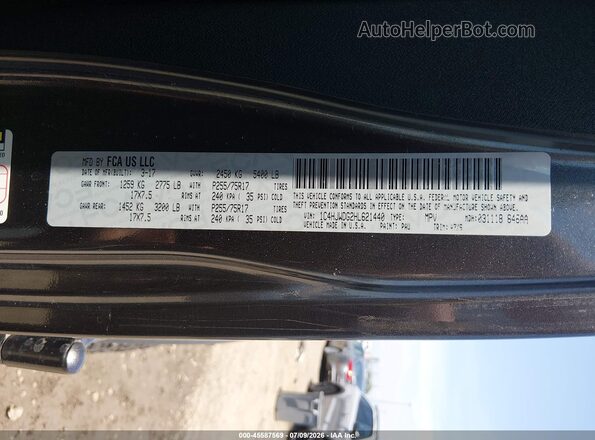 1C4HJWDG2HL621440 2017 JEEP WRANGLER UNLIMITED Gray Շարժիչի բաժամունքի տեսք