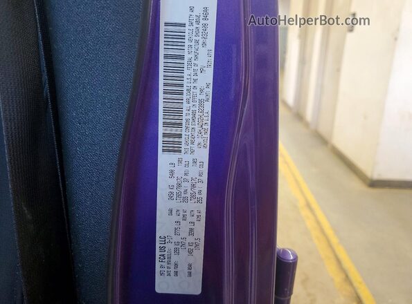 1C4HJWDG2HL623995 2017 JEEP WRANGLER Фиолетовый Вид подкапотного пространства