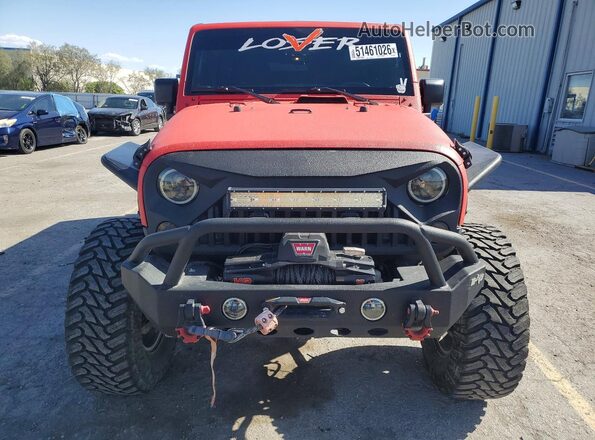 1C4HJWDG4HL606504 2017 JEEP WRANGLER Red Դիմացի տեսք