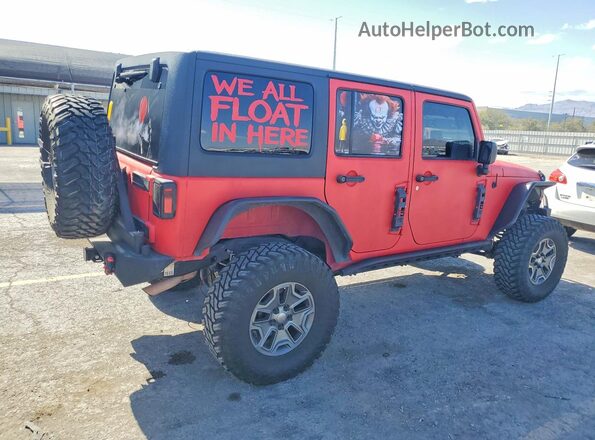 1C4HJWDG4HL606504 2017 JEEP WRANGLER Red Հետևի աջ
