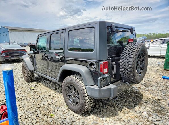 1C4HJWDG4JL898550 2018 JEEP WRANGLER Black Հետևի ձախ