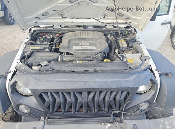 1C4HJWDG6JL930818 2018 JEEP WRANGLER White Engine compartment view