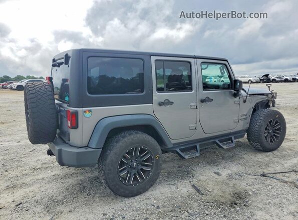 1C4HJWDG8HL601838 2017 JEEP WRANGLER Серебряный Задняя правая четверть