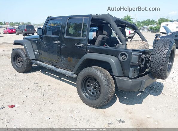 1C4HJWDG9HL623346 2017 JEEP WRANGLER UNLIMITED Black უკანა მარცხენა