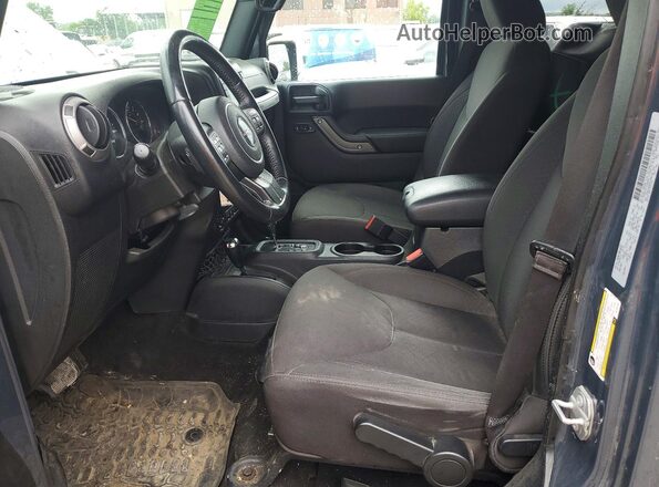 1C4HJWDGXHL546146 2017 JEEP WRANGLER Blue Widok wnętrza z przodu