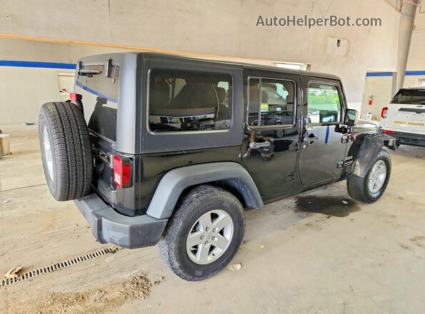 1C4HJWDGXJL837588 2018 JEEP WRANGLER Black Rear right