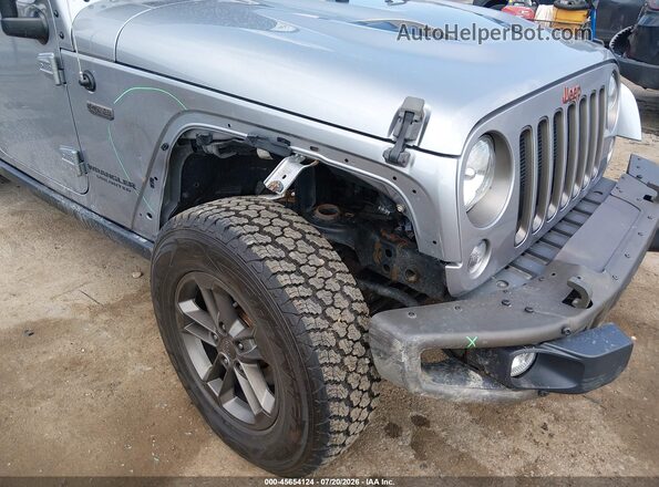1C4HJWEG3GL244680 2016 JEEP WRANGLER UNLIMITED Silver Вид спереду