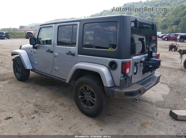1C4HJWEG3GL244680 2016 JEEP WRANGLER UNLIMITED Silver Задня ліва чверть