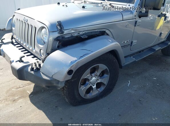 1C4HJWEG6GL294425 2016 JEEP WRANGLER UNLIMITED Серебряный Вид спереди
