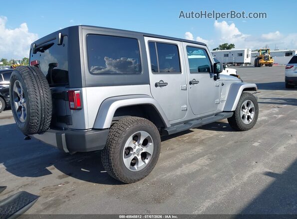 1C4HJWEG6GL294425 2016 JEEP WRANGLER UNLIMITED Серебряный Задняя правая четверть