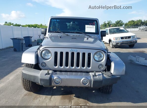 1C4HJWEG6GL294425 2016 JEEP WRANGLER UNLIMITED Серебряный Вид задней части салона