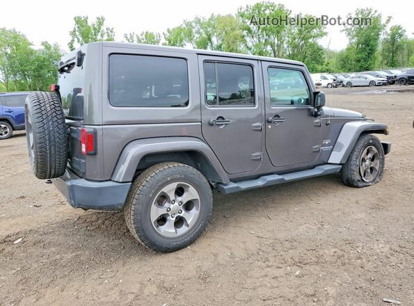 1C4HJWEG8GL199087 2016 JEEP WRANGLER Gray Rear right