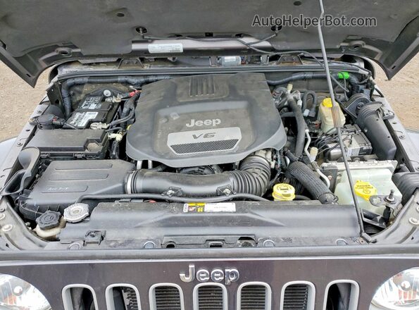 1C4HJWEG8GL199087 2016 JEEP WRANGLER Gray Rear interior view