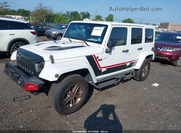 1C4HJWEG8GL319907 2016 JEEP WRANGLER UNLIMITED White Առջևի ձախ երեք քառորդ տեսարան
