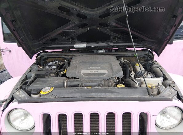 1C4HJWEG9JL873061 2018 JEEP WRANGLER Pink უკანა ხედი