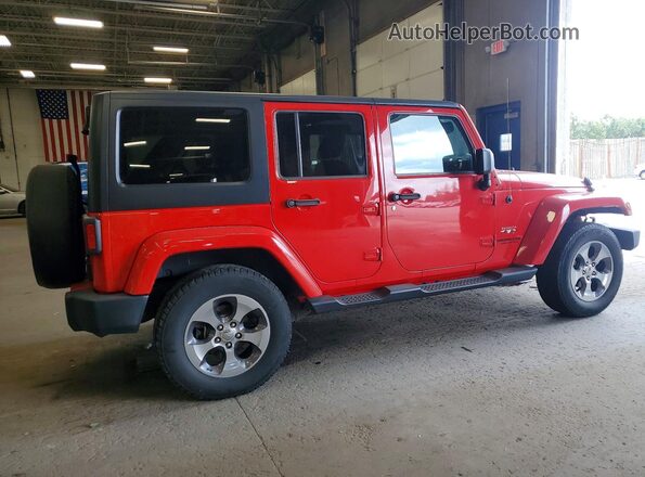 1C4HJWEGXGL257183 2016 JEEP WRANGLER Red უკანა მარჯვენა