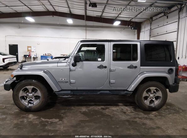 1C4HJWEGXJL825035 2018 JEEP WRANGLER Серый Панорамный вид салона 360°