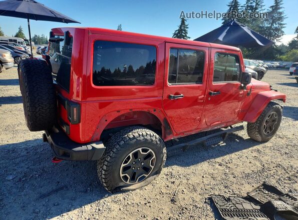 1C4HJWFG2GL225021 2016 JEEP WRANGLER Red Հետևի աջ