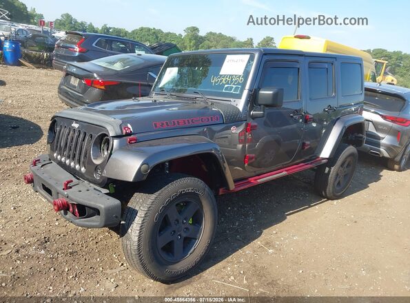 1C4HJWFG2GL273862 2016 JEEP WRANGLER UNLIMITED Gray Przód lewy
