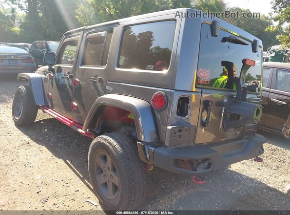 1C4HJWFG2GL273862 2016 JEEP WRANGLER UNLIMITED Gray Tył lewy