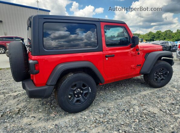 1C4HJXAG7NW235035 2022 JEEP WRANGLER Red უკანა მარჯვენა