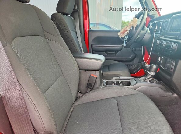 1C4HJXAG7NW235035 2022 JEEP WRANGLER Red უკანა სალონის ხედი