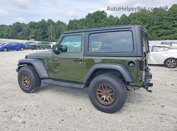 1C4HJXAGXPW681554 2023 JEEP WRANGLER Green Tył lewy