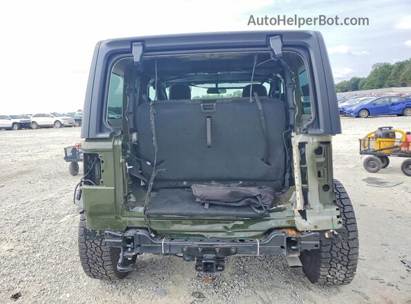 1C4HJXAGXPW681554 2023 JEEP WRANGLER Green Widok z tyłu