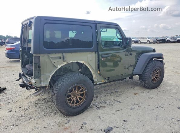 1C4HJXAGXPW681554 2023 JEEP WRANGLER Green Tył prawy