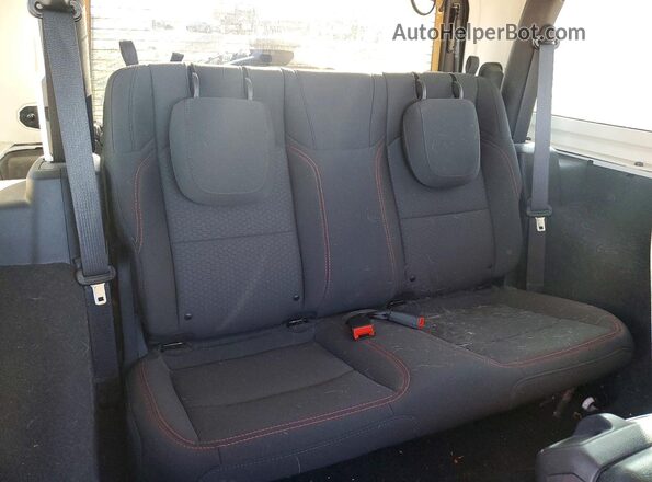 1C4HJXCG8PW545615 2023 JEEP WRANGLER White უკანა სალონის ხედი