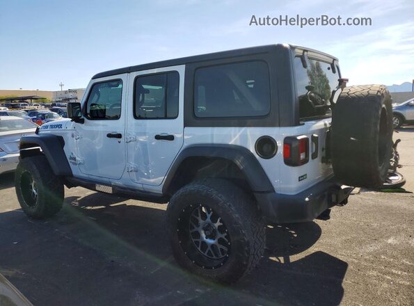 1C4HJXDG0LW348706 2020 JEEP WRANGLER White Rear left