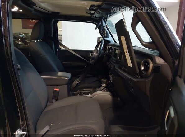 1C4HJXDG1LW218031 2020 JEEP WRANGLER UNLIMITED Black Widok wnętrza z przodu