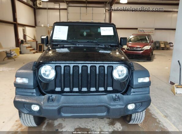1C4HJXDG1LW218031 2020 JEEP WRANGLER UNLIMITED Black Widok zestawu wskaźników