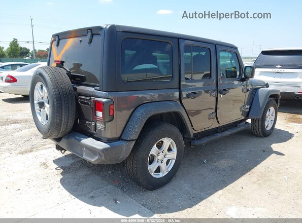 1C4HJXDG2JW117111 2018 JEEP WRANGLER UNLIMITED Gray Հետևի աջ