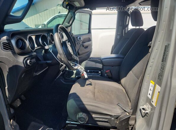 1C4HJXDG2JW298954 2018 JEEP WRANGLER Gray Սալոնի դիմացի տեսք
