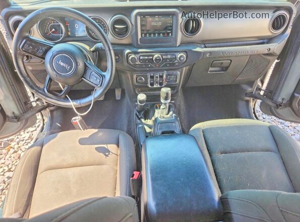 1C4HJXDG2JW298954 2018 JEEP WRANGLER Gray Առջևի վահանակի տեսք