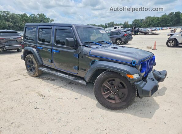 1C4HJXDG2KW650769 2019 JEEP WRANGLER Gray Front right