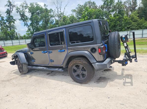 1C4HJXDG2KW650769 2019 JEEP WRANGLER Gray Rear left